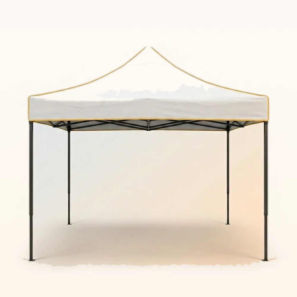 Faltpavillon 3x3 m weiß mieten - Pavillon Standard